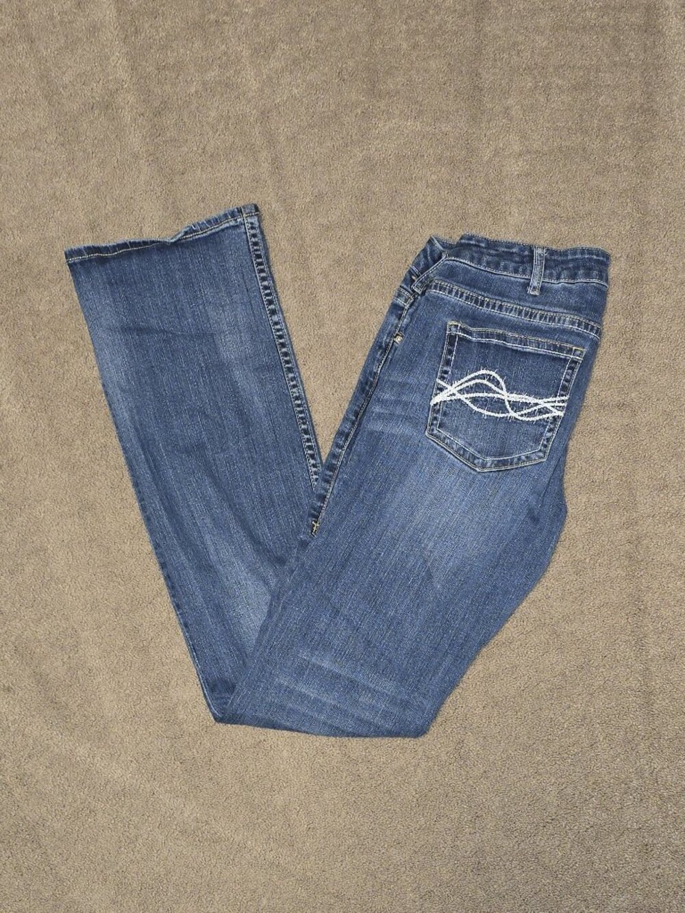 Cowgirl Tuff Boot Cut Jeans